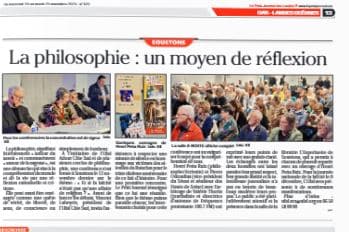 RENCONTRES PHILOSOPHIQUES des LANDES (2ème édition)