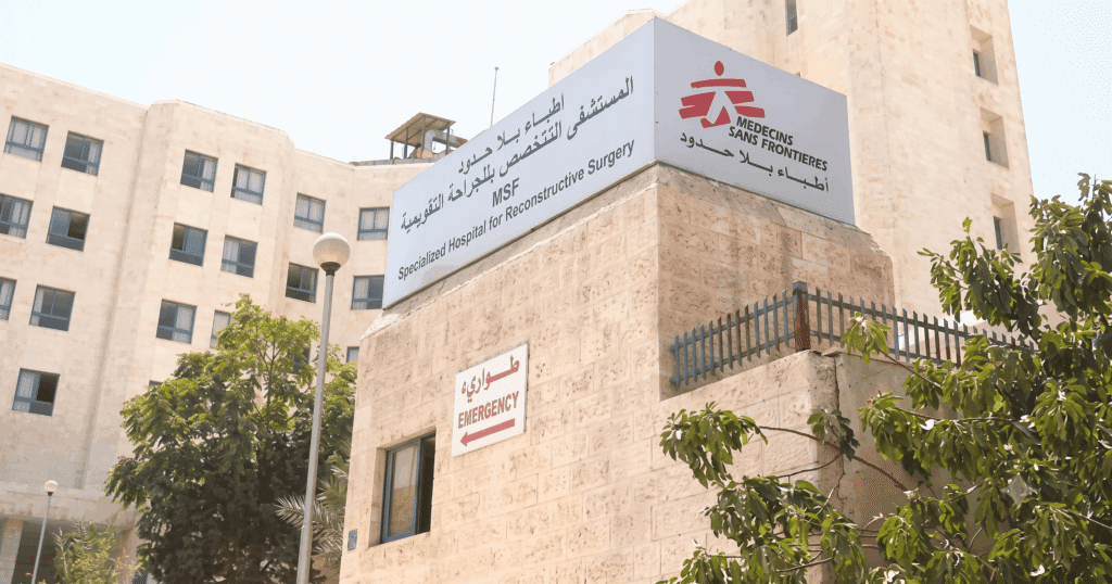 Solidarité en Jordanie : La Fondation du Grand Orient de France soutient le programme de chirurgie reconstructive de MSF